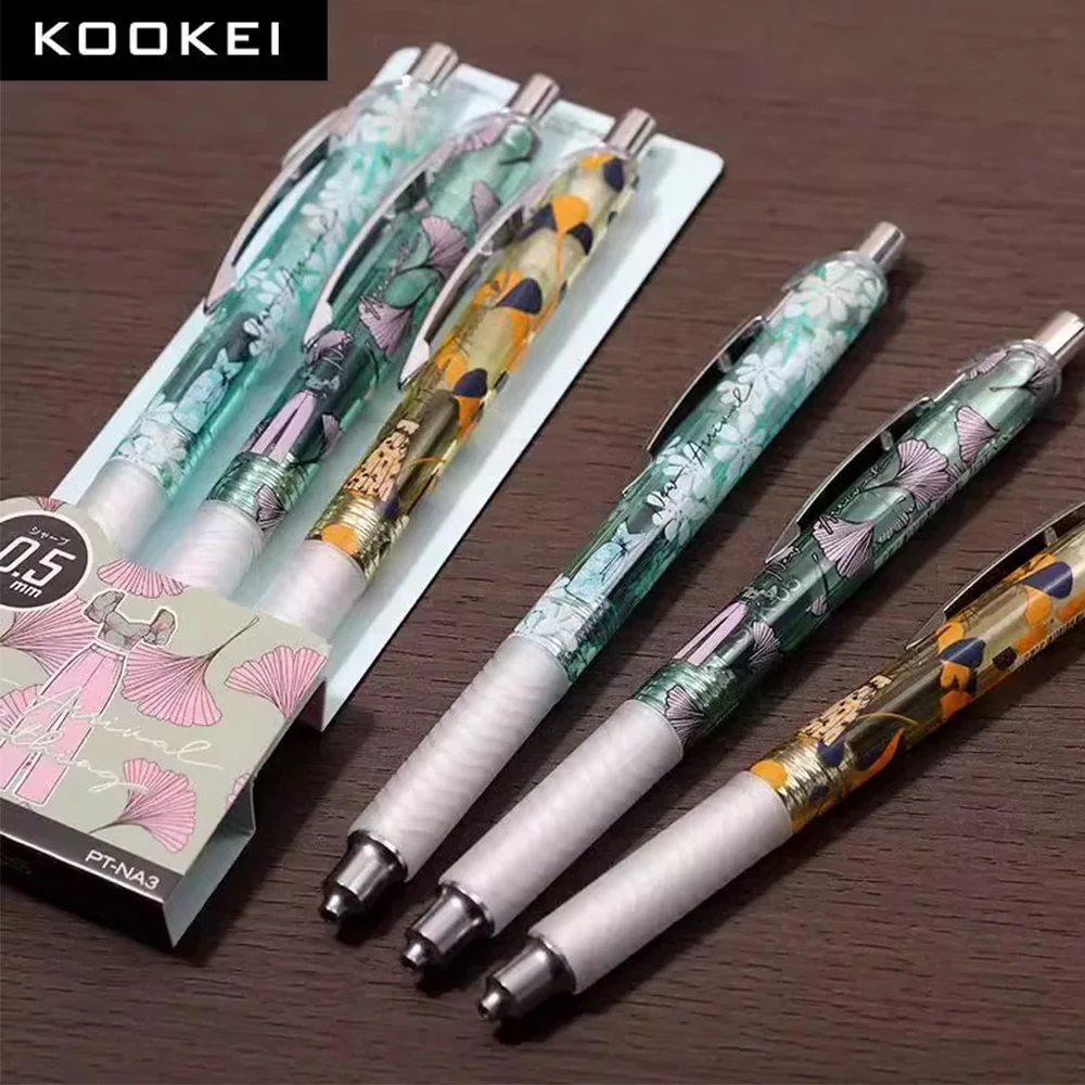 KOOKEI Limited Gel Pens CS Double Bead Low Center of Gravity Transparent Pen Holder Quick Drying 0.5mm Black Pen Stationery
KOOKEI Limited Gel Pens CS Double Bead Low Center of Gravity Transparent Pen Holder Quick Drying 0.5mm Black Pen Stationery