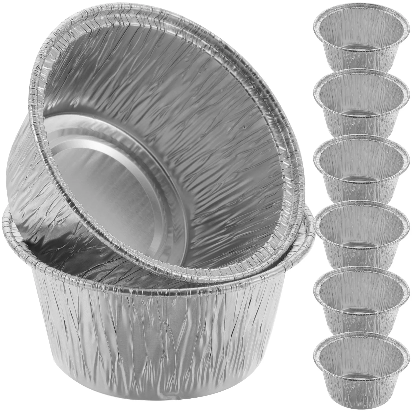 100 Pcs Foil Pudding Cups Mini Tart Pan Cupcake Tin Muffin Round Pans Muffins Baking Dessert Paper
100 Pcs Foil Pudding Cups Mini Tart Pan Cupcake Tin Muffin Round Pans Muffins Baking Dessert Paper