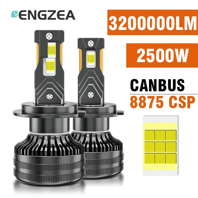 ENGZEA H7 LED Headlights 3200000LM 2500W Canbus H13 H11 H8 H1 HB3 9005 9006 HB4 9012 HIR2 Car Light Fog Lamps 12V 24V
ENGZEA H7 LED Headlights 3200000LM 2500W Canbus H13 H11 H8 H1 HB3 9005 9006 HB4 9012 HIR2 Car Light Fog Lamps 12V 24V