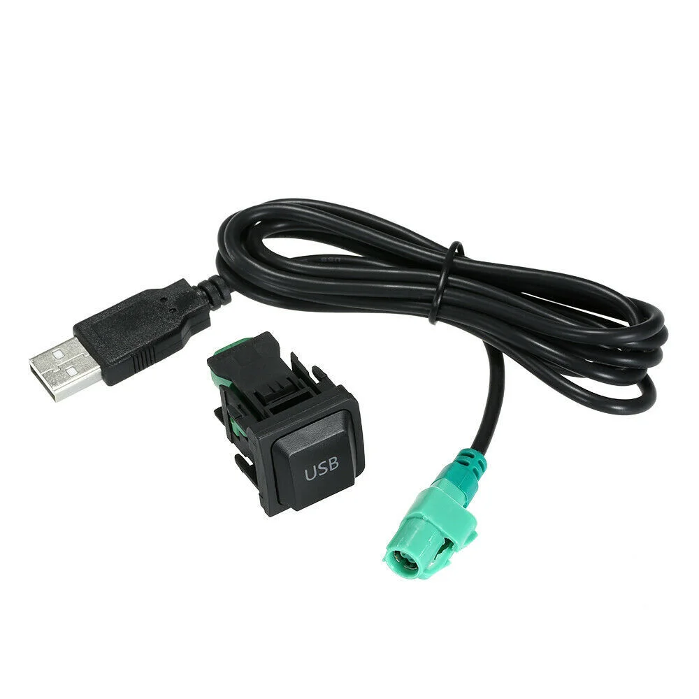 For VW 4 Pin Car USB Cable Switch Universal Adapter Cord Line to USB Audio Cable Adapter CD Player Radio Wire Cable
For VW 4 Pin Car USB Cable Switch Universal Adapter Cord Line to USB Audio Cable Adapter CD Player Radio Wire Cable