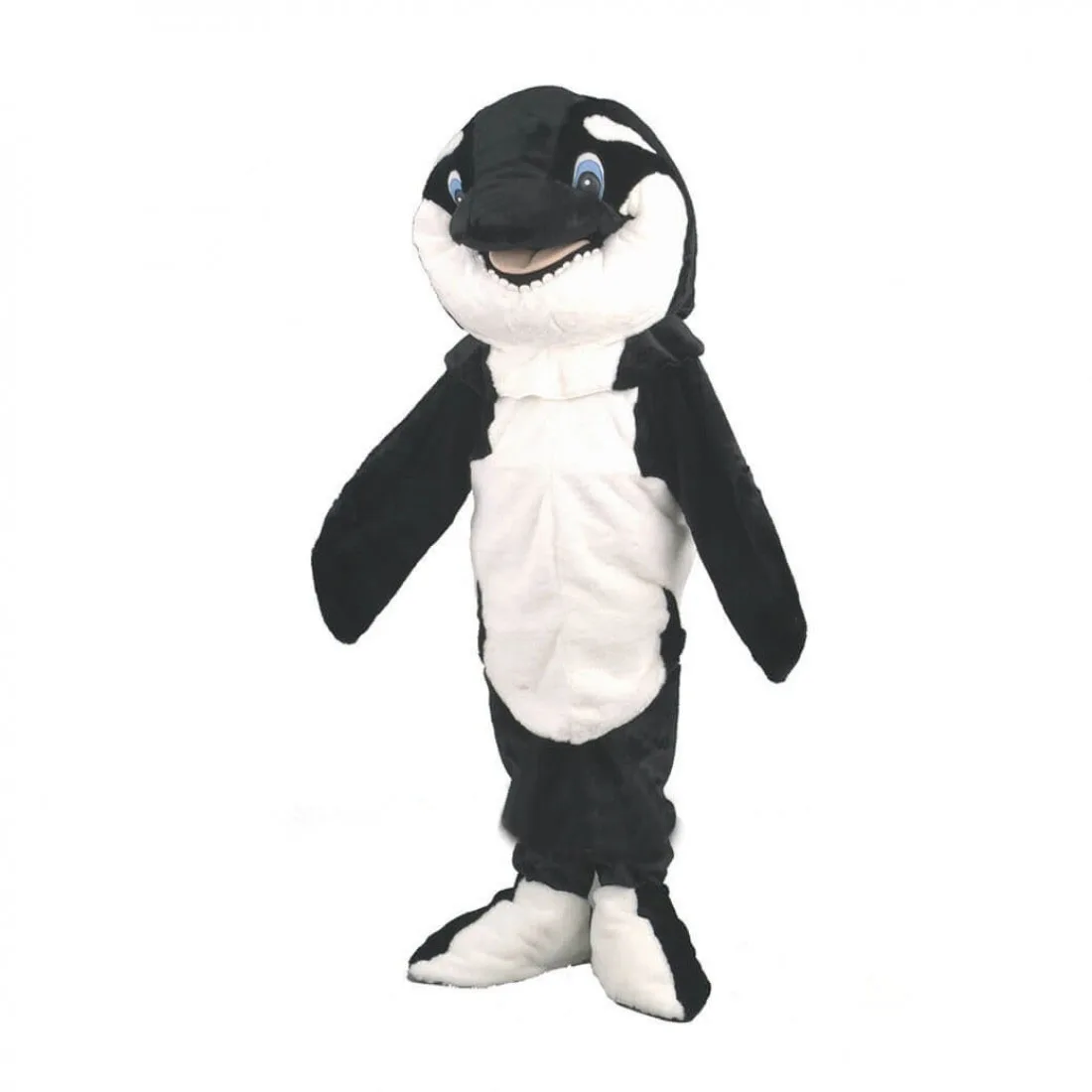 Killer Whale Mascot Costume Custom Hot Sale Quality Cartoon Anime Cosplay Fancy Dress Kits for Holiday Carnival Party Sport Game
Killer Whale Mascot Costume Custom Hot Sale Quality Cartoon Anime Cosplay Fancy Dress Kits for Holiday Carnival Party Sport Game