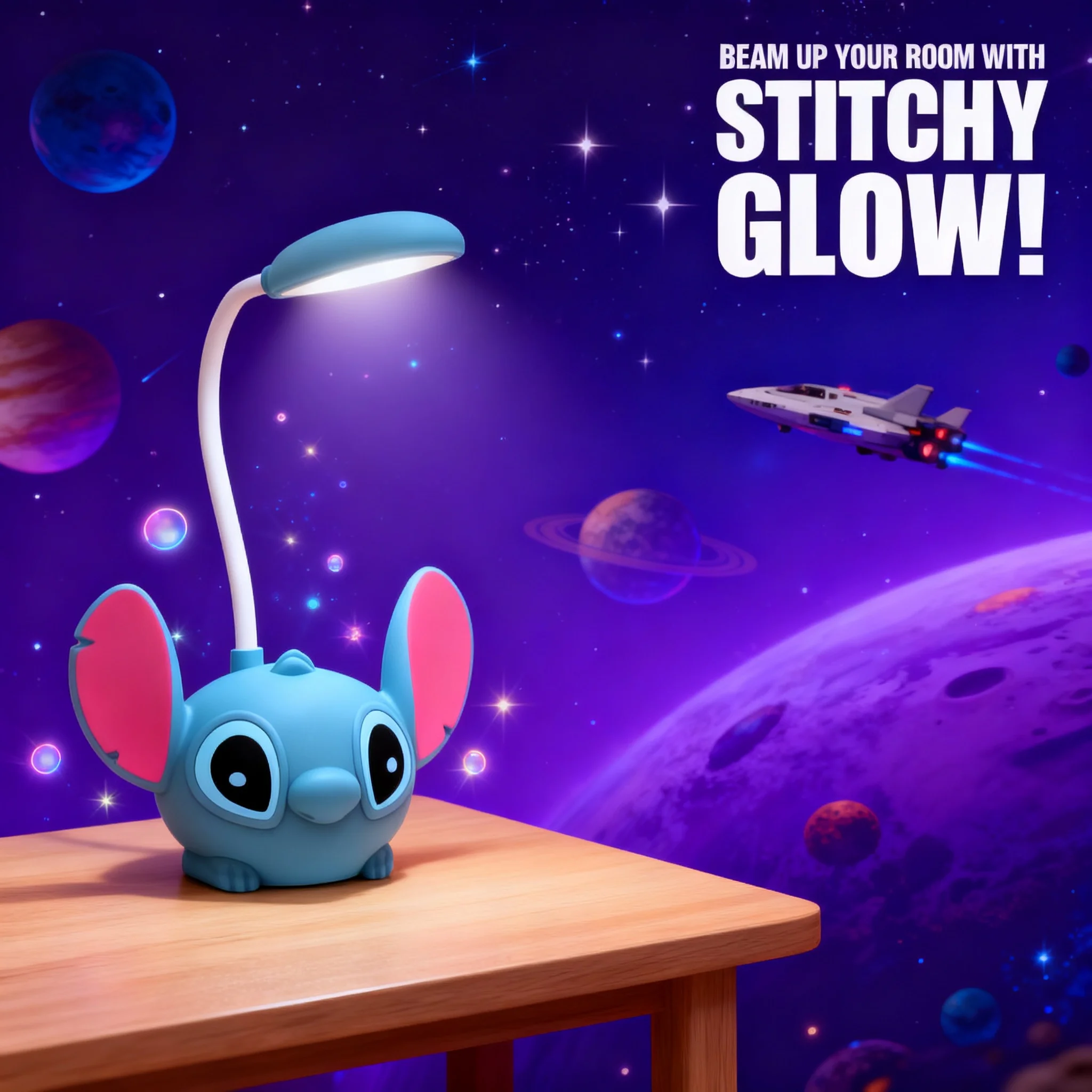 Stitch Anime Cartoon Disney LED Night Light USB Charging Eye Protection Desk Lamp Foldable Sharpener Kids Christmas Birthday
Stitch Anime Cartoon Disney LED Night Light USB Charging Eye Protection Desk Lamp Foldable Sharpener Kids Christmas Birthday