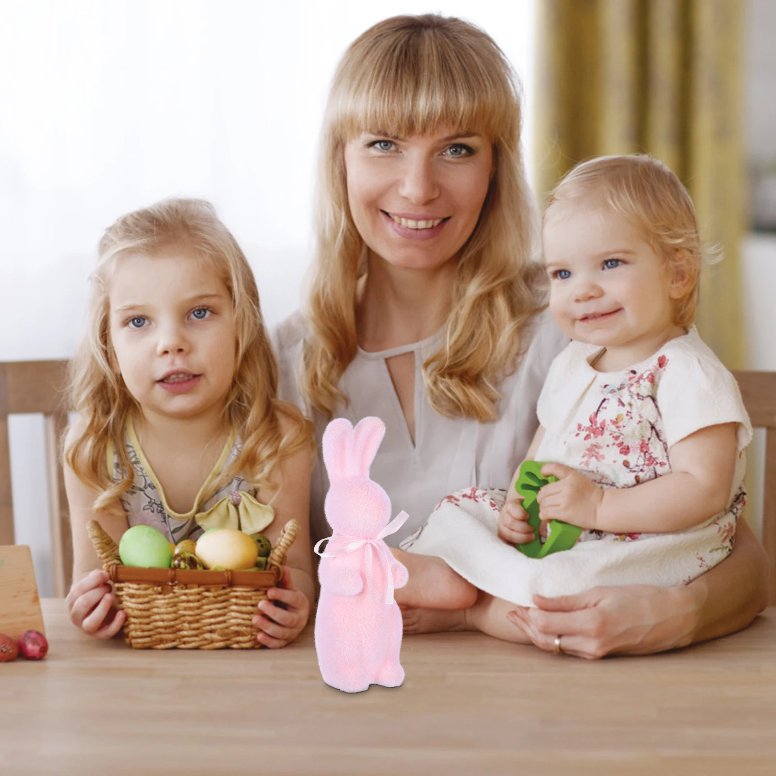 Easter Bunny Statue Sculpture Miniature Rabbit Figurine Decorations Table Centerpiece Pink Garden
Easter Bunny Statue Sculpture Miniature Rabbit Figurine Decorations Table Centerpiece Pink Garden