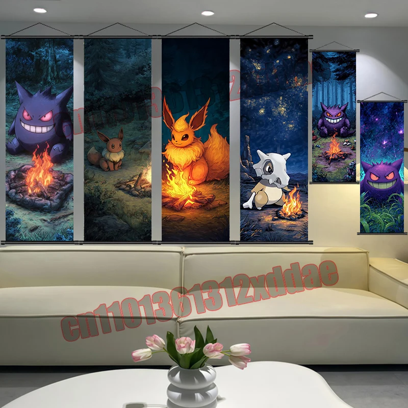 Anime Pokémon Mewtwo Charizard Eevee Pikachu Bulbasaur Gengar Ho-Oh Photography Studio Background Wall Scroll Drawing HD Poster
Anime Pokémon Mewtwo Charizard Eevee Pikachu Bulbasaur Gengar Ho-Oh Photography Studio Background Wall Scroll Drawing HD Poster