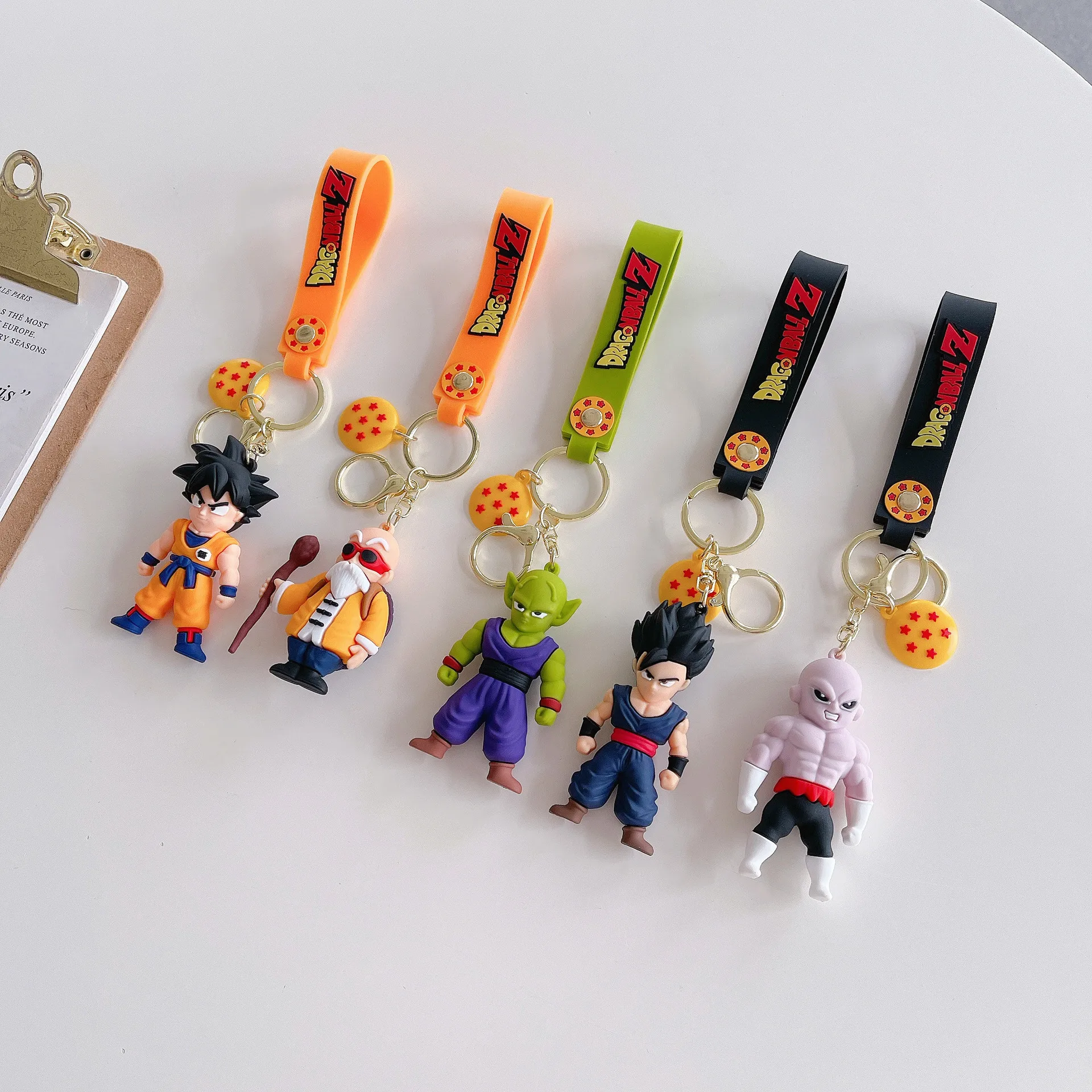Dragon Ball Keychains with Cool Saiyan Designs for Backpacks Authentic Dragon Ball Cosplay Accessories for Fans
Dragon Ball Keychains with Cool Saiyan Designs for Backpacks Authentic Dragon Ball Cosplay Accessories for Fans