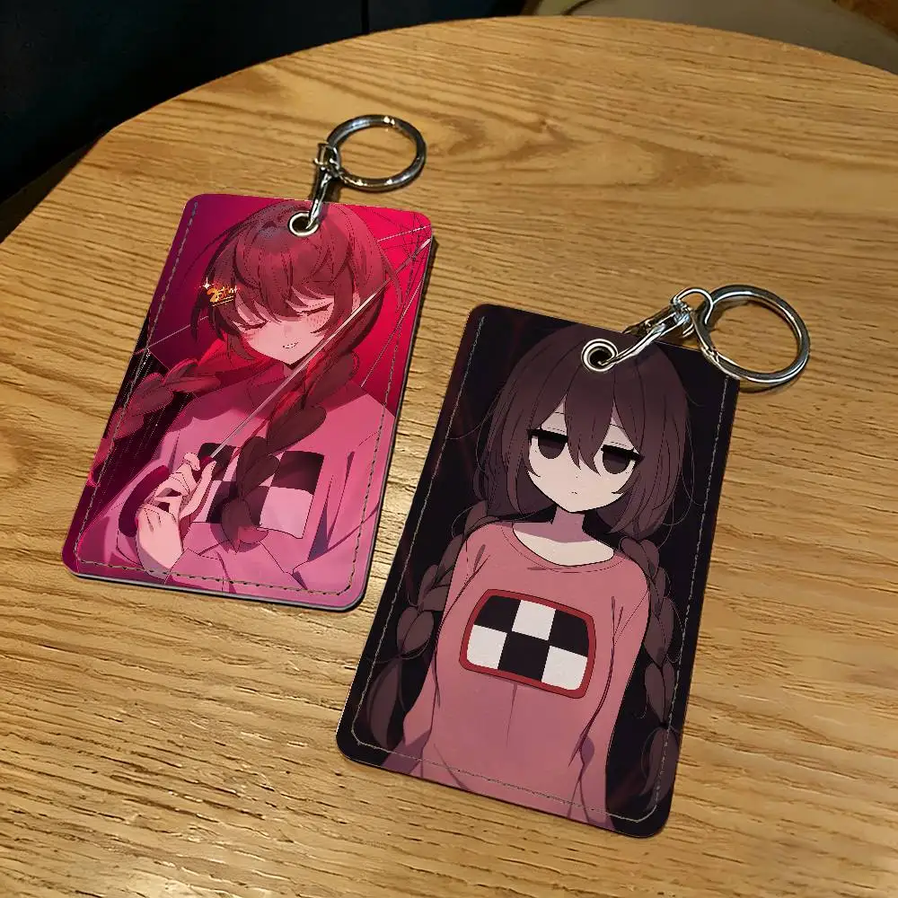 Game Yume Nikki Madotsuki Card Holder With Keychain Executive Protection For Bank Credit Subway Bus Case
Game Yume Nikki Madotsuki Card Holder With Keychain Executive Protection For Bank Credit Subway Bus Case
