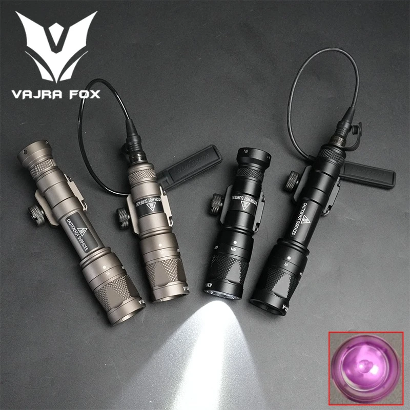 Airsoft Tactical Gear M300V M600V IR Light & White LED Weapon Flashlight with Moment Switch Rifle Hunting Light for 20mm Rail
Airsoft Tactical Gear M300V M600V IR Light & White LED Weapon Flashlight with Moment Switch Rifle Hunting Light for 20mm Rail