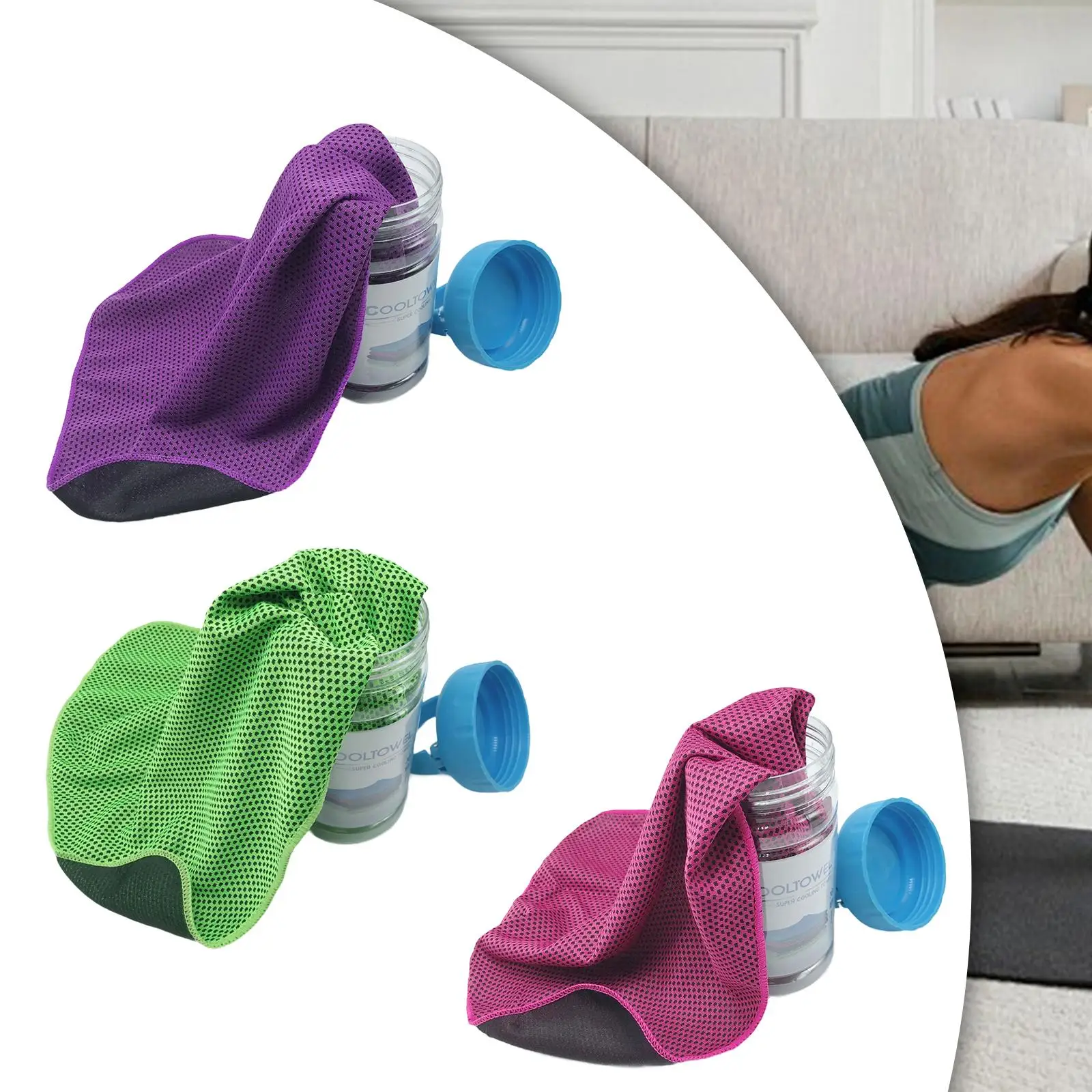 Cooling Towel Stay Cool Compact Accessories Wear Resistant Fitness Gear Scarf for Golf Outdoor Sports Painting Neck Face Summer
Cooling Towel Stay Cool Compact Accessories Wear Resistant Fitness Gear Scarf for Golf Outdoor Sports Painting Neck Face Summer