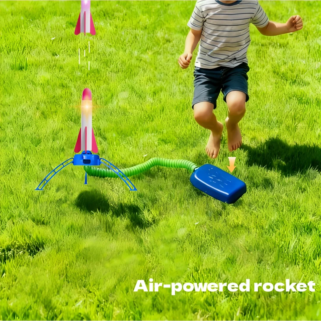 Foot-Powered Air Rocket Launcher – Outdoor & Indoor Play Toy, Inflatable Bouncing Surprise Set, Ideal Gift
Foot-Powered Air Rocket Launcher – Outdoor & Indoor Play Toy, Inflatable Bouncing Surprise Set, Ideal Gift