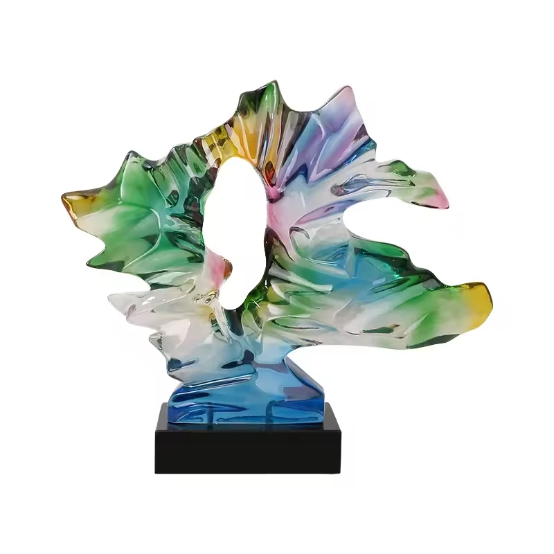 *m Factory Customized Modern Colored Transparent Resin Folk Art Sculptures Handicrafts for Hotel Lobby Decor
*m Factory Customized Modern Colored Transparent Resin Folk Art Sculptures Handicrafts for Hotel Lobby Decor