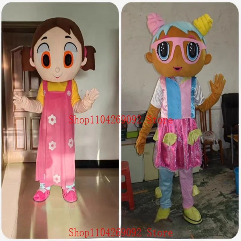 Adults Doll Girls Mascot Costume Custom Cartoon Characters for Cosplay Costumes Parties Birthday Event Maskote EVA Helmet
Adults Doll Girls Mascot Costume Custom Cartoon Characters for Cosplay Costumes Parties Birthday Event Maskote EVA Helmet