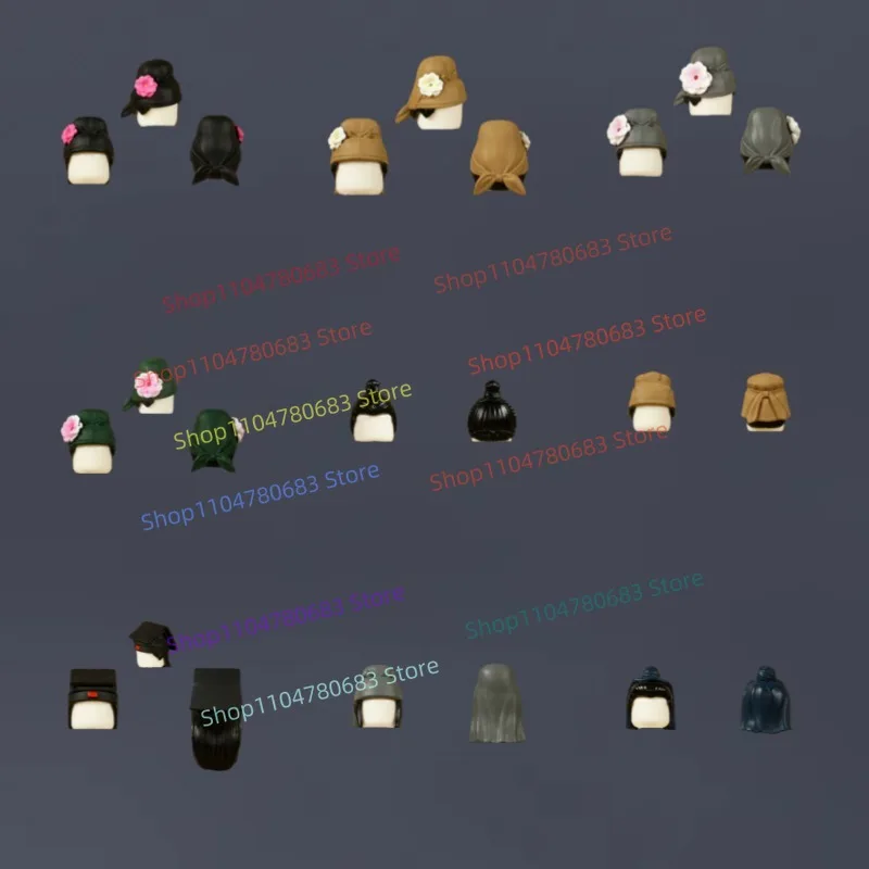 MOC Building Blocks Minifigure Accessories, Hats & Hair Pieces, Assemble Model Ornament, Anime Cartoon Action Figure Gift Toy
MOC Building Blocks Minifigure Accessories, Hats & Hair Pieces, Assemble Model Ornament, Anime Cartoon Action Figure Gift Toy