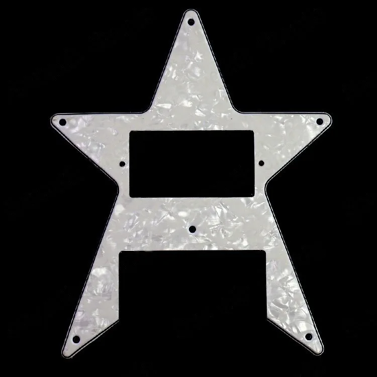 White Pearl Star Electric Guitar Pickguard Front Cover Panel
White Pearl Star Electric Guitar Pickguard Front Cover Panel