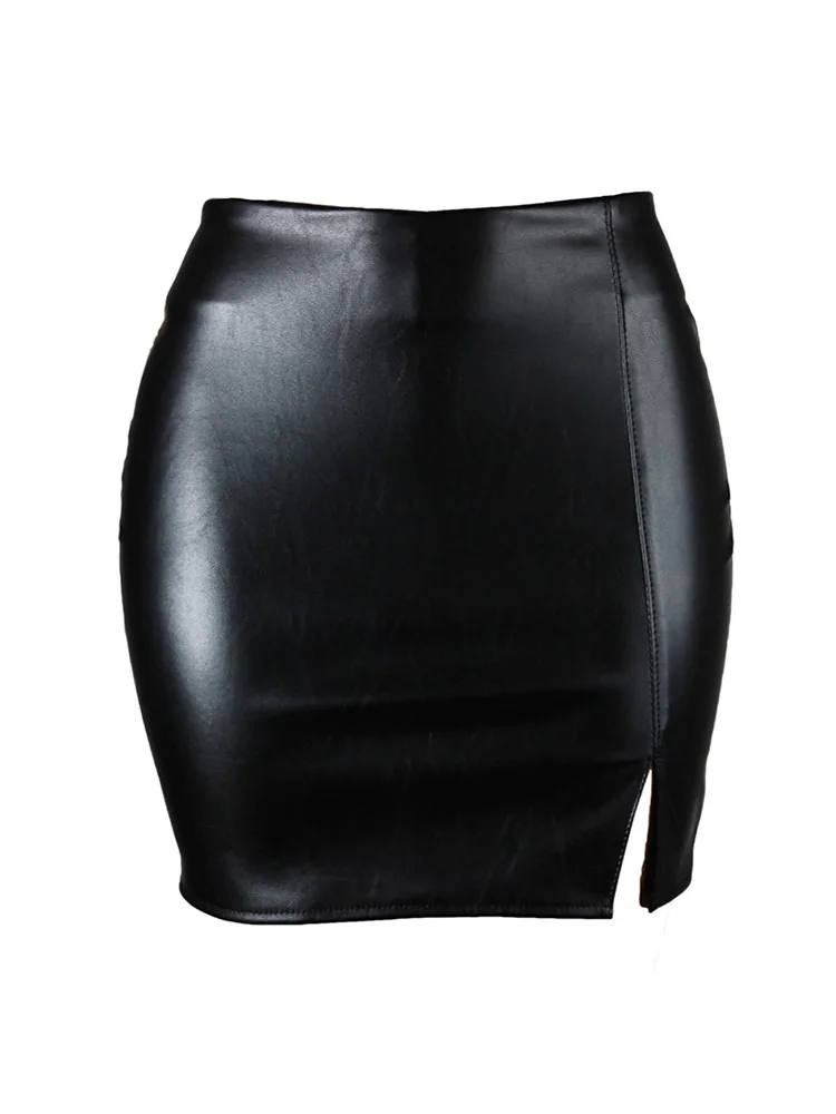 2025 Women Leather Night Clubwear Skirts Summer Pure Color PU-leather Zipper Sexy Hip Leather Mini Skirts
2025 Women Leather Night Clubwear Skirts Summer Pure Color PU-leather Zipper Sexy Hip Leather Mini Skirts