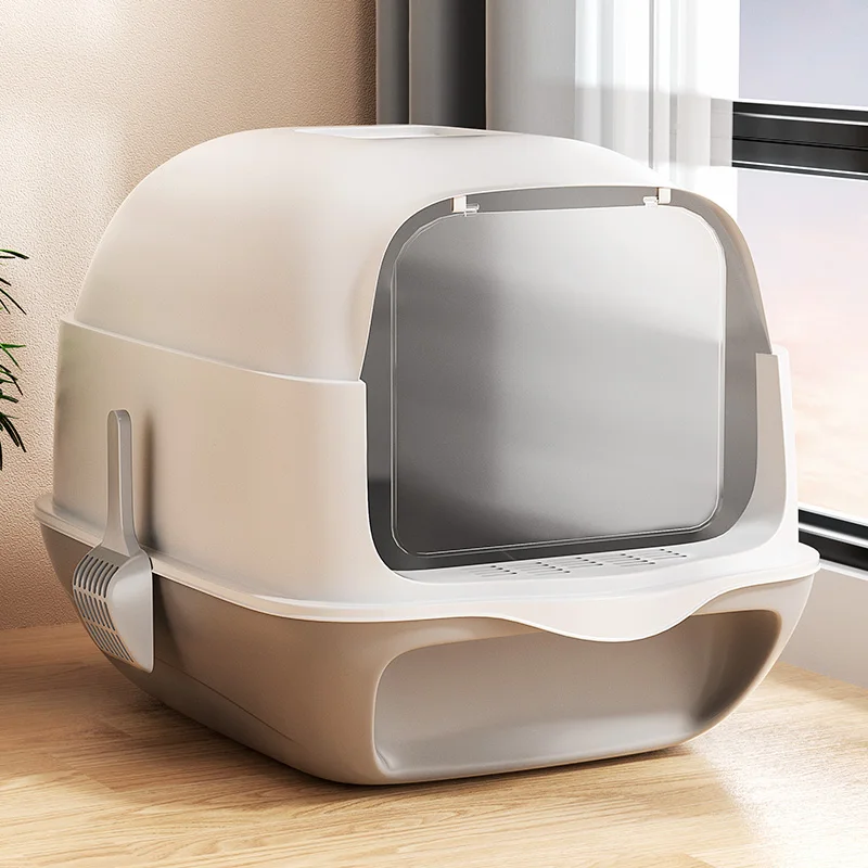 Cat litter basin, oversized, enclosed cat toilet, odor proof, kitten litter basin, integrated cat cage, cat excrement basin
Cat litter basin, oversized, enclosed cat toilet, odor proof, kitten litter basin, integrated cat cage, cat excrement basin
