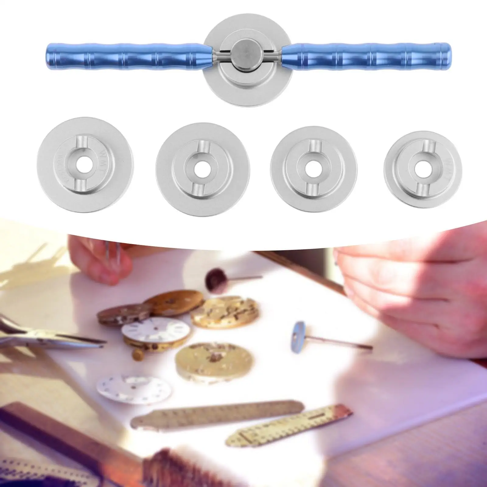 Открывалка для задней крышки часов, регулируемый набор инструментов из сплава, профессиональный инструмент для ремонта часов для ремонта часов
Открывалка для задней крышки часов, регулируемый набор инструментов из сплава, профессиональный инструмент для ремонта часов для ремонта часов