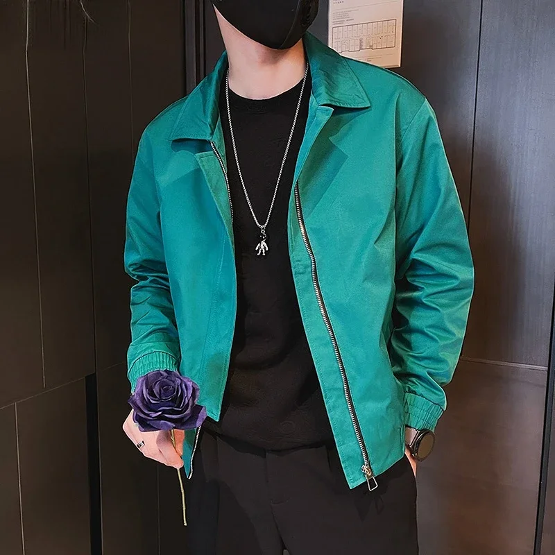 Mens Spring and Autumn Zipper Casual Jackets 2023 Fashion Solid Color Male Outwear Baseball Collar Men Tops Brand Clothing
Mens Spring and Autumn Zipper Casual Jackets 2023 Fashion Solid Color Male Outwear Baseball Collar Men Tops Brand Clothing