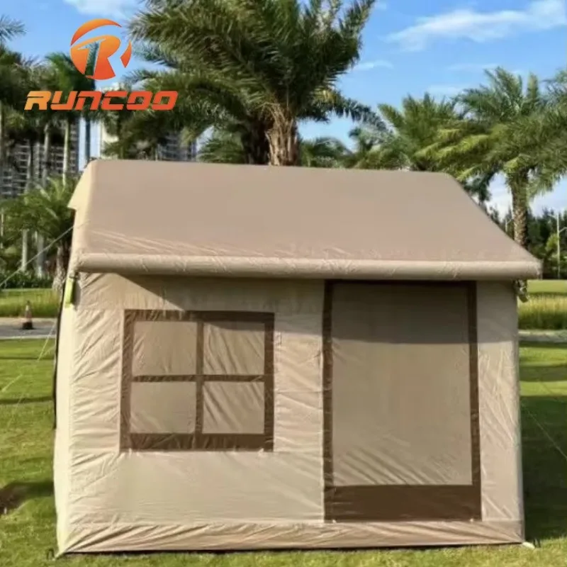 Easy Setup Waterproof Outdoor Oxford Tents Big Inflatable Camping Tent Inflatable Tent for Trips
Easy Setup Waterproof Outdoor Oxford Tents Big Inflatable Camping Tent Inflatable Tent for Trips