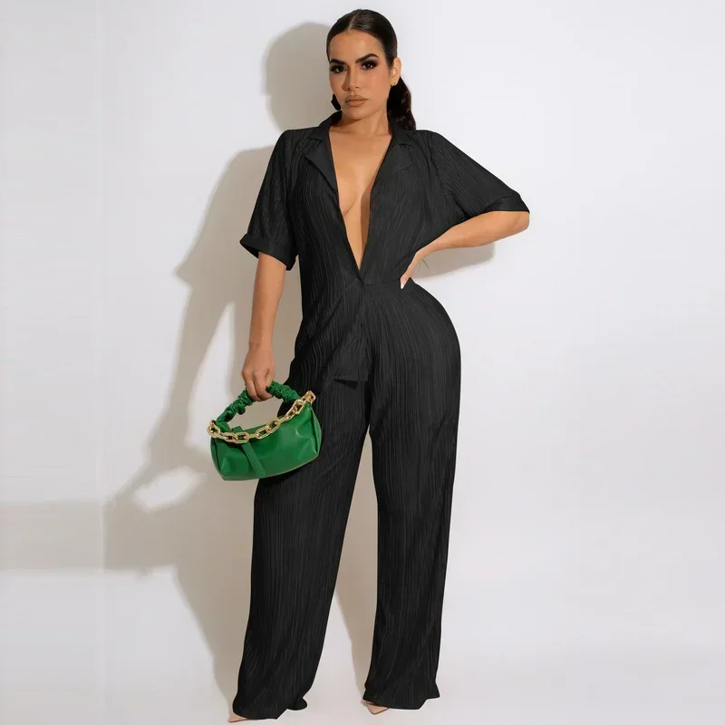 GUWU Pleated Women Two Piece Set Outfit Sweatsuit Shirt Top and Wide Leg Straight Pants Matching Set Elegant Tracksuit
GUWU Pleated Women Two Piece Set Outfit Sweatsuit Shirt Top and Wide Leg Straight Pants Matching Set Elegant Tracksuit
