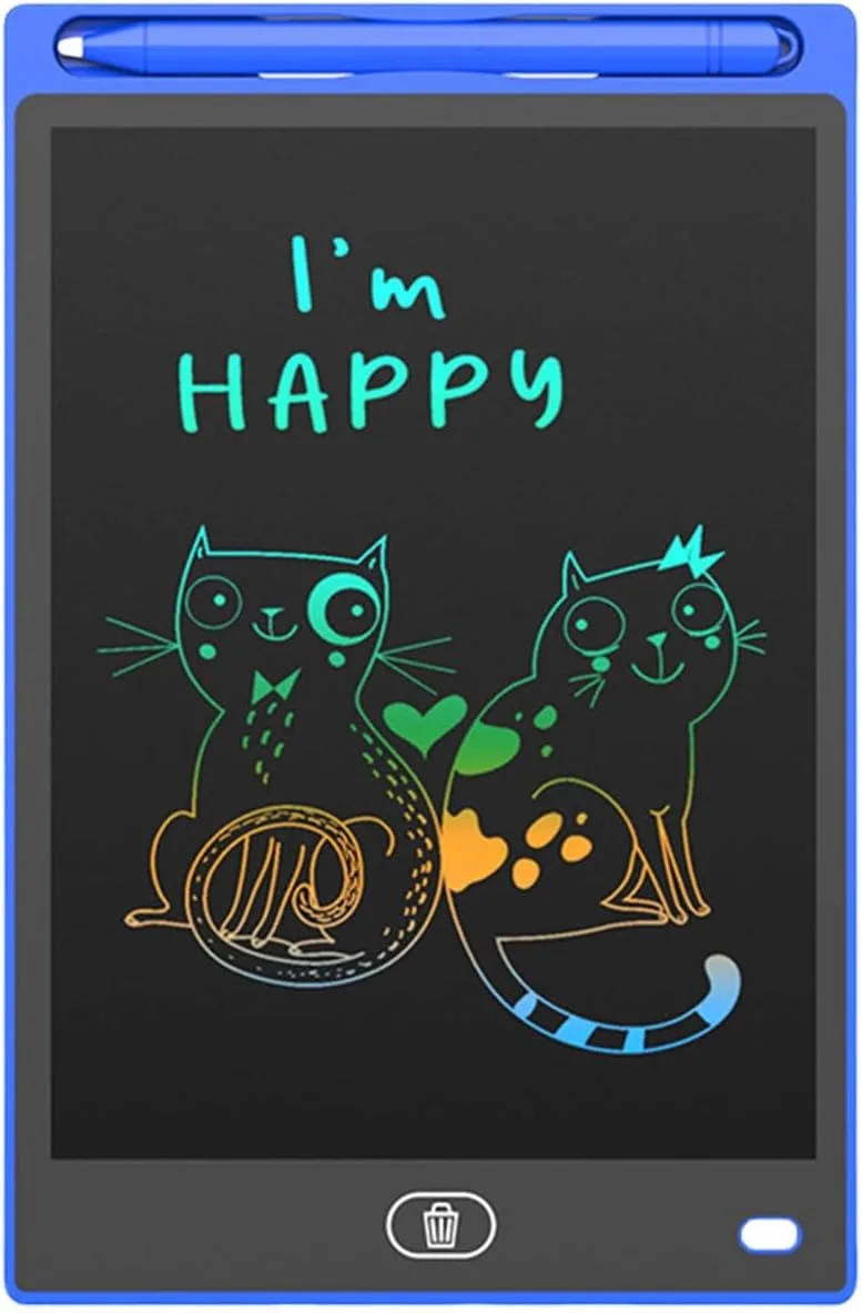 LCD Writing Tablet 8.5 Inch Doodle Board Tablet Drawing Gifts LCD Writing Board Electronic Erasable Reusable Colorful Screen Pad(Blue)
LCD Writing Tablet 8.5 Inch Doodle Board Tablet Drawing Gifts LCD Writing Board Electronic Erasable Reusable Colorful Screen Pad(Blue)