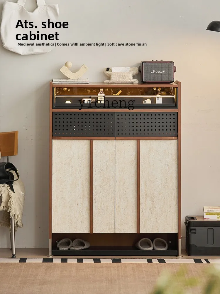LX solid wood shoe cabinet entry porch cabinet small apartment narrow storage
LX solid wood shoe cabinet entry porch cabinet small apartment narrow storage