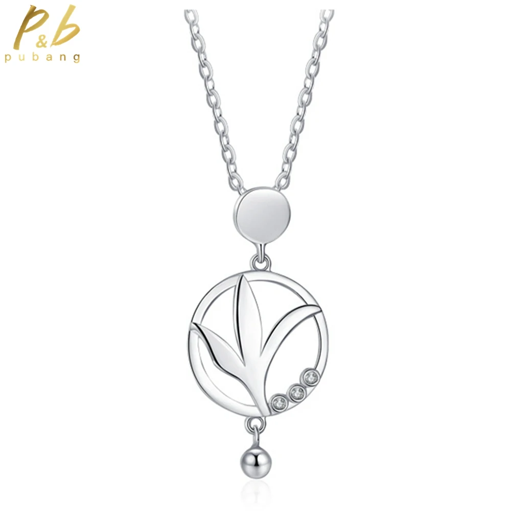 PuBang Fine Jewelry Solid 925 Sterling Silver High Carbon Diamond Party Pendant Necklace for Women Engagement Gift Free Shipping
PuBang Fine Jewelry Solid 925 Sterling Silver High Carbon Diamond Party Pendant Necklace for Women Engagement Gift Free Shipping