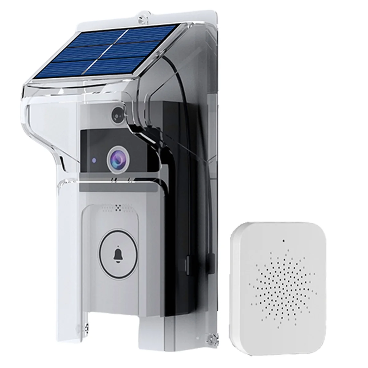 Wireless DoorbellWIFIvisual Doorbell Camera Wireless Solar Charging Waterproof Night Vision Smart Home HD Doorbell
Wireless DoorbellWIFIvisual Doorbell Camera Wireless Solar Charging Waterproof Night Vision Smart Home HD Doorbell