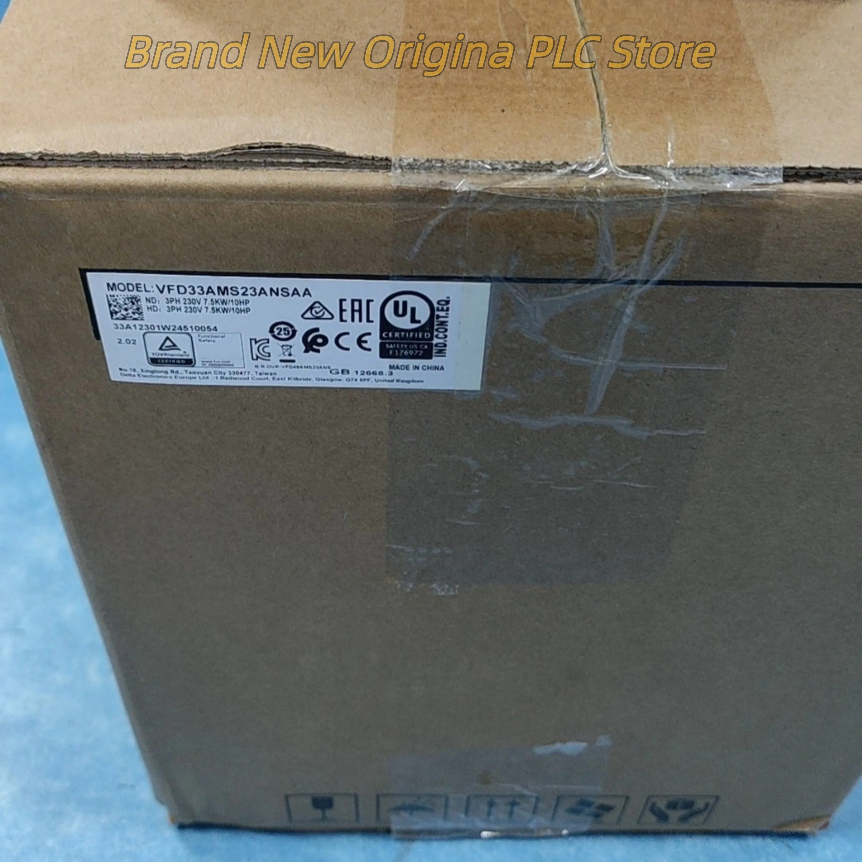 New in box VFD33AMS23ANSAA Inverter
New in box VFD33AMS23ANSAA Inverter