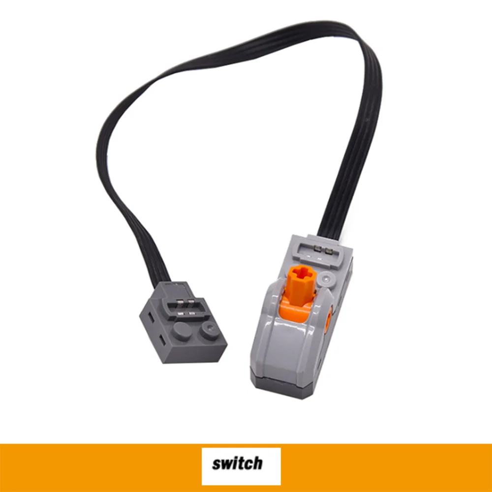 Professional Tool 4Pack Technology Power Function Motor Building Block Part Kit 1 Medium Motor, 1 Battery Box, 1 Light Cable,1 S
Professional Tool 4Pack Technology Power Function Motor Building Block Part Kit 1 Medium Motor, 1 Battery Box, 1 Light Cable,1 S