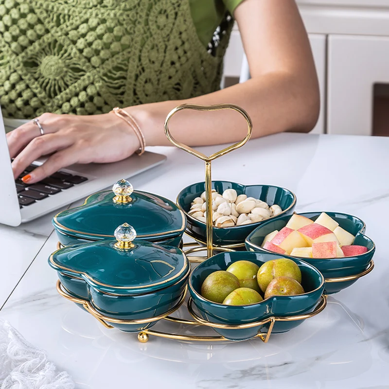 Ceramic fruit tray, Nordic dried fruit tray, creative snacks, New Year fruit tray, snack storage box, light luxury household
Ceramic fruit tray, Nordic dried fruit tray, creative snacks, New Year fruit tray, snack storage box, light luxury household