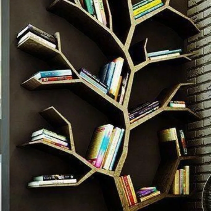 Modern minimalist and creative tree shaped solid wood bookshelf fashionable storage display rack
Modern minimalist and creative tree shaped solid wood bookshelf fashionable storage display rack
