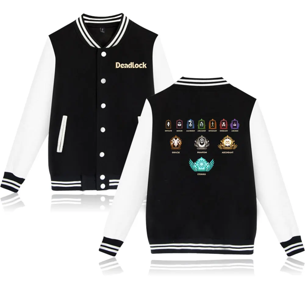 Hot Game Deadlock Vintage 90s Merch Jacket Cosplay Women Men Casual Sweatshirts Streetwear Fashion
Hot Game Deadlock Vintage 90s Merch Jacket Cosplay Women Men Casual Sweatshirts Streetwear Fashion