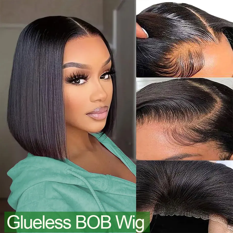 FRIZIRA Wear Go Glueless Short Bob Wig 5X5 Lace Front Wig Glueless Human Hair 4x4 Straight Lace Closure Human Hair Wigs For Wome
FRIZIRA Wear Go Glueless Short Bob Wig 5X5 Lace Front Wig Glueless Human Hair 4x4 Straight Lace Closure Human Hair Wigs For Wome