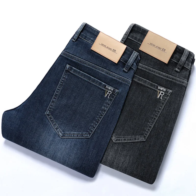 2024 Spring Autumn Winter Clothing Youth Men's Slim Straight Jeans Simple Fashion Male Fit Cotton Stretch Nostalgic Denim Pants
2024 Spring Autumn Winter Clothing Youth Men's Slim Straight Jeans Simple Fashion Male Fit Cotton Stretch Nostalgic Denim Pants