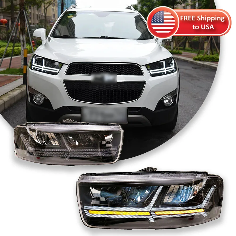 Автомобильные фары для Chevrolet Captiva, фары головного света, головные фонари 2012-2018 DRL, сигнал поворота, автомобильные аксессуары Plug Play
Автомобильные фары для Chevrolet Captiva, фары головного света, головные фонари 2012-2018 DRL, сигнал поворота, автомобильные аксессуары Plug Play