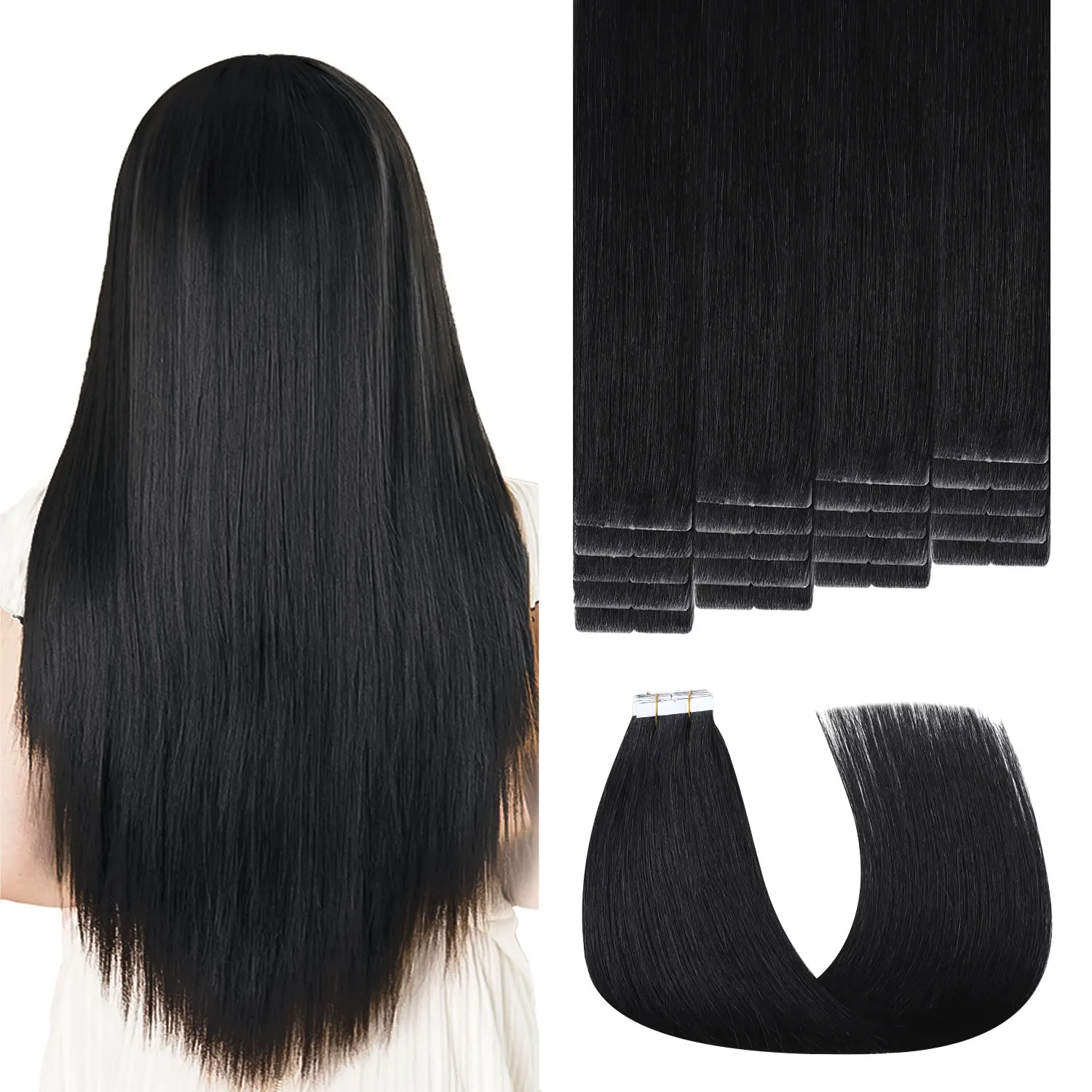 Sindra Invisible Tape in Hair Extensions Real Human Hair 3rd-Generation Pro3.0 20pcs Injected Hand-Tied Tape in Extensions
Sindra Invisible Tape in Hair Extensions Real Human Hair 3rd-Generation Pro3.0 20pcs Injected Hand-Tied Tape in Extensions