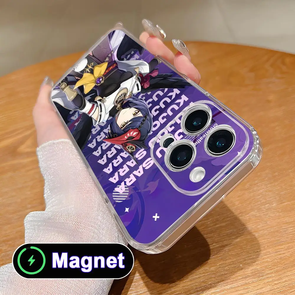 Game GI Kujou Sara Phone Case for iPhone 17 16 15 14 13 12 11 Air Pro Max Plus Mini Soft TPU Clear Magnet Cover
Game GI Kujou Sara Phone Case for iPhone 17 16 15 14 13 12 11 Air Pro Max Plus Mini Soft TPU Clear Magnet Cover
