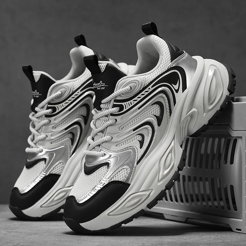 Новинка 2025, мужская повседневная обувь, прогулочная обувь, кроссовки, прогулочная обувь, элегантная, легкая, нескользящая, с мягкой подкладкой, в уличном стиле
Новинка 2025, мужская повседневная обувь, прогулочная обувь, кроссовки, прогулочная обувь, элегантная, легкая, нескользящая, с мягкой подкладкой, в уличном стиле