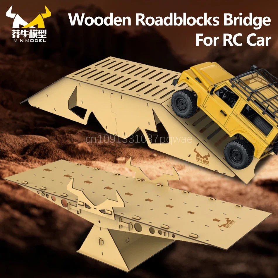 MN MODEL Wooden Off-road Obstacles Bridge Seesaw Ramps For 1/12 1/14 1/16 1/18 RC Crawler Car DIY Assembly Parts Toys for Adult 
MN MODEL Wooden Off-road Obstacles Bridge Seesaw Ramps For 1/12 1/14 1/16 1/18 RC Crawler Car DIY Assembly Parts Toys for Adult