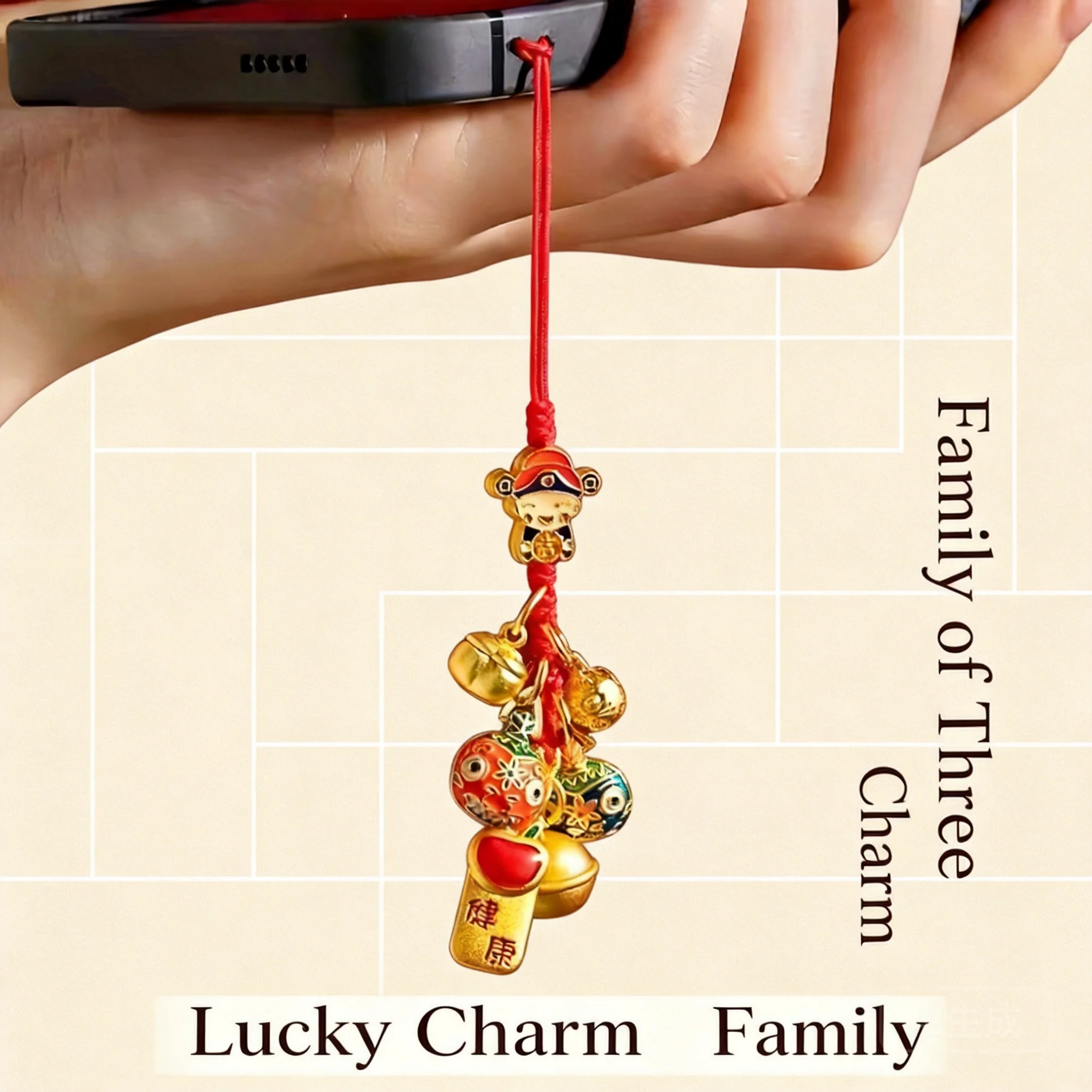 2026 Chinese Style Phone Lanyard Sand Gold God Of Wealth Lucky Bag Pendant For Phone Bag Keychain Hanging Decor Cute Fortune Ble
2026 Chinese Style Phone Lanyard Sand Gold God Of Wealth Lucky Bag Pendant For Phone Bag Keychain Hanging Decor Cute Fortune Ble