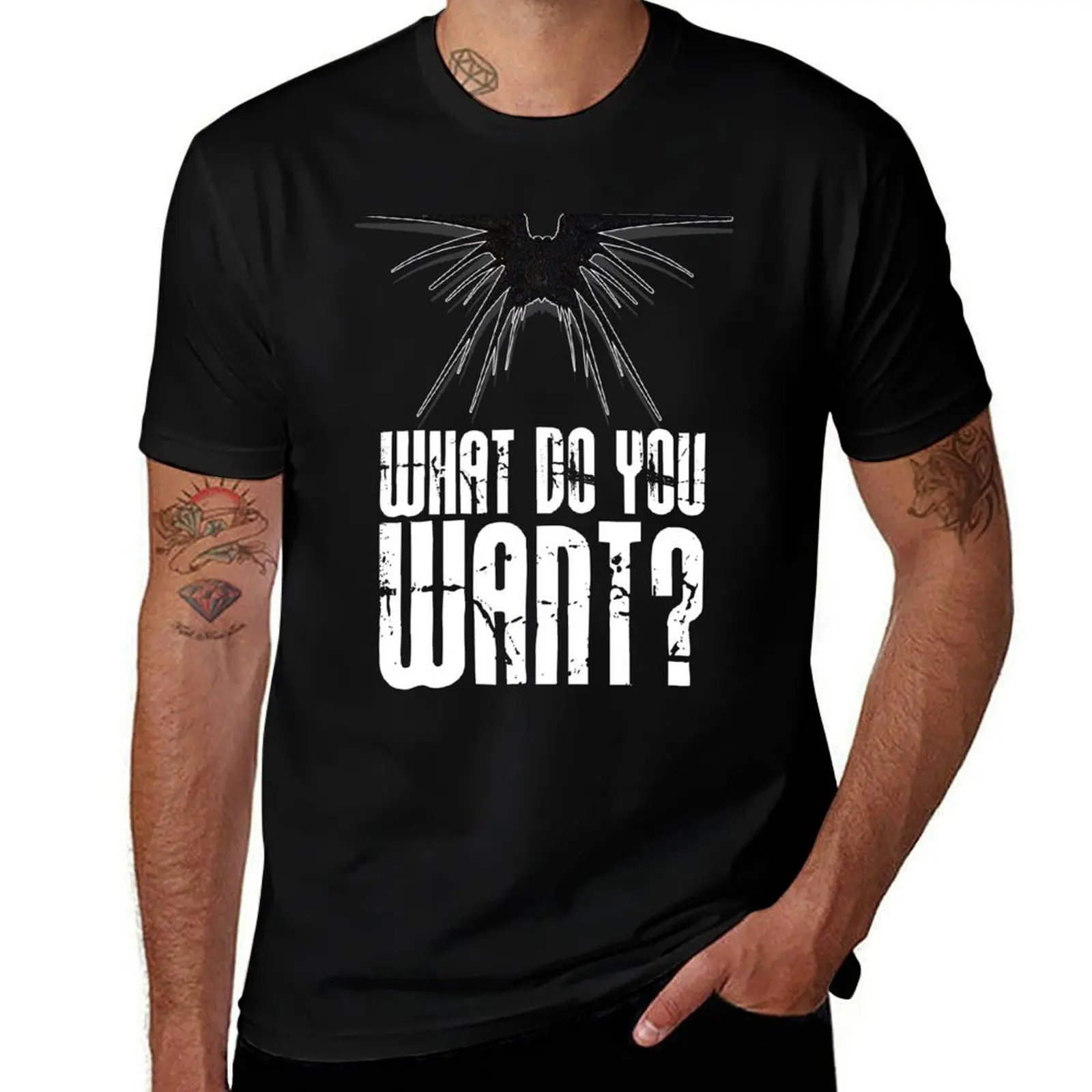 Shadows Morden What Do you Want T-Shirt Classic Print Short Sleeve Shirt
Shadows Morden What Do you Want T-Shirt Classic Print Short Sleeve Shirt