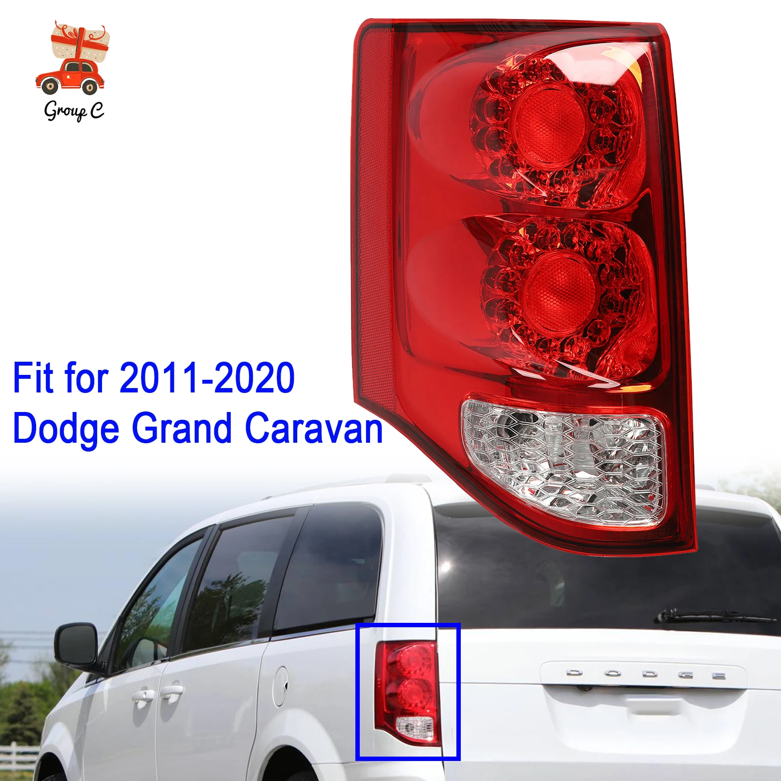 Driver Side LED Tail Light Durable Left Side Brake Lamp Rear Lamp Fits For 2011-2020 Dodge Grand Caravan LH Replacement NEW
Driver Side LED Tail Light Durable Left Side Brake Lamp Rear Lamp Fits For 2011-2020 Dodge Grand Caravan LH Replacement NEW
