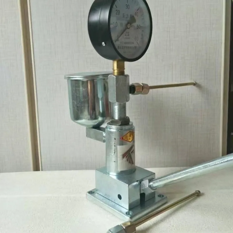 Fuel Injector Hand-Press Tester for Automotive and Tractor Diesel Engines Fuel Injector Calibration Tester Test Bench
Fuel Injector Hand-Press Tester for Automotive and Tractor Diesel Engines Fuel Injector Calibration Tester Test Bench
