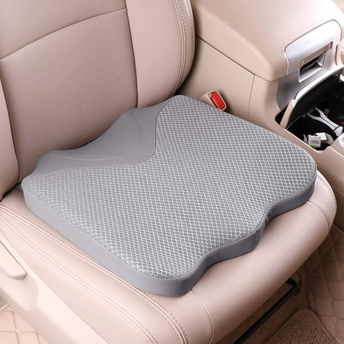 Ergonomic Car Seat Cushion With Memory Foam For Driving Comfort And Posture Support Beige
Ergonomic Car Seat Cushion With Memory Foam For Driving Comfort And Posture Support Beige