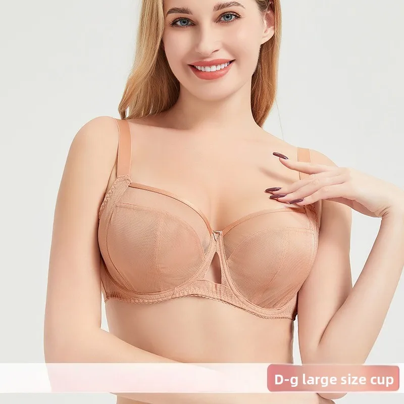 Кружевной бюстгальтер больших размеров с полным покрытием, поддерживающий бюстгальтер на косточках для большого бюста, чашка DEFGHI, нижнее белье на тонкой подкладке для женщин, сексуальное, удобное
Кружевной бюстгальтер больших размеров с полным покрытием, поддерживающий бюстгальтер на косточках для большого бюста, чашка DEFGHI, нижнее белье на тонкой подкладке для женщин, сексуальное, удобное