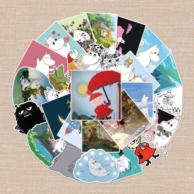 50PCS Kawaii Anime Moomins Series Graffiti Stickers Cartoon Character Creativity Printing Luggage Phone Case Waterproof Stickers
50PCS Kawaii Anime Moomins Series Graffiti Stickers Cartoon Character Creativity Printing Luggage Phone Case Waterproof Stickers