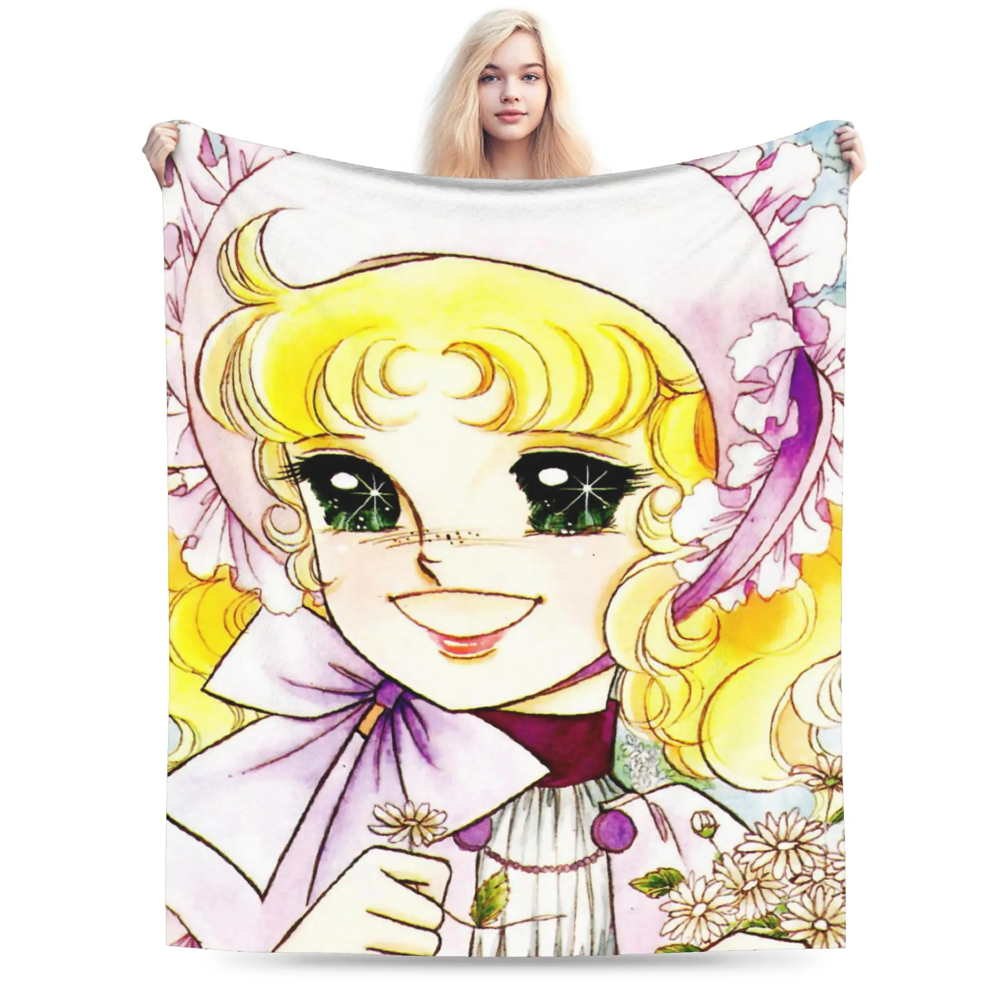 Одеяла Candy Candy Manga, флисовый текстильный декор, дышащее супермягкое одеяло для домашнего дивана, ковер
Одеяла Candy Candy Manga, флисовый текстильный декор, дышащее супермягкое одеяло для домашнего дивана, ковер