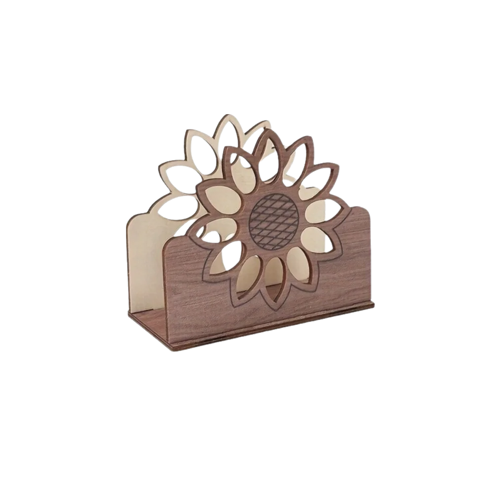 Retro Style Wooden Sunflower Napkin Holder Decorative Detachable Napkin Storage Box Cute Animal Shaped Business Card Stand
Retro Style Wooden Sunflower Napkin Holder Decorative Detachable Napkin Storage Box Cute Animal Shaped Business Card Stand