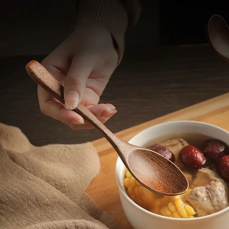 Round Head Wooden Soup Spoon Wood Long Handle Tableware Spoon Household Wooden Ladle No Paint Wooden Spoon
Round Head Wooden Soup Spoon Wood Long Handle Tableware Spoon Household Wooden Ladle No Paint Wooden Spoon