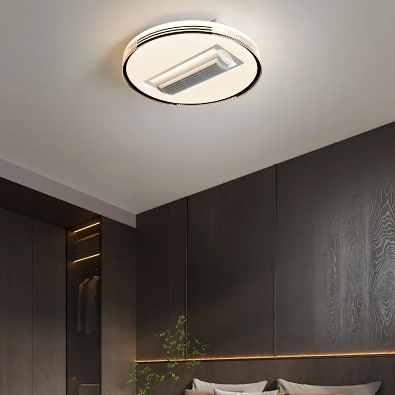 Nordic Crystal Square Round Bladeless Ceiling Fan Light Ceiling Lamp LED 3 Color Bedroom Low Floor Silent Electric Fan Ventilato
Nordic Crystal Square Round Bladeless Ceiling Fan Light Ceiling Lamp LED 3 Color Bedroom Low Floor Silent Electric Fan Ventilato